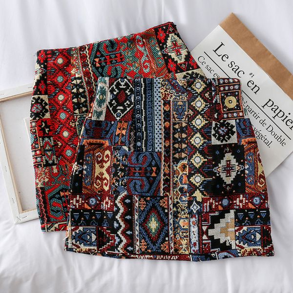 heliar boho skirt embroidery a-line skirts women chic geometry pattern wide leg vintage bohemian mini skirt women 2020 autumn q0104, Black
heliar boho skirt embroidery a-line skirts women chic geometry pattern wide leg vintage bohemian mini skirt women 2020 autumn q0104, Black
