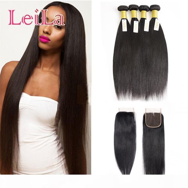 malaysian straight hair for beauty 4 bundles with lace closure silky unprocessed human hair 5pieces lot for full hair, Black;brown
malaysian straight hair for beauty 4 bundles with lace closure silky unprocessed human hair 5pieces lot for full hair, Black;brown
