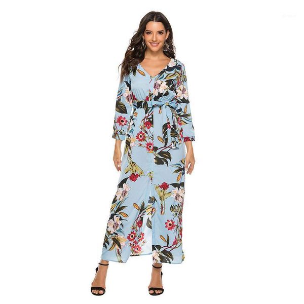party chiffon beach v neck women dress vacation summer long sleeve charming open casual printing gift mid waist1, Black;gray
party chiffon beach v neck women dress vacation summer long sleeve charming open casual printing gift mid waist1, Black;gray