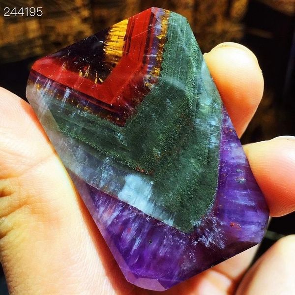 natural cacoxenite genuine auralite 23 purple pendant red female canadian woman 41x27.8x6mm present crystal jewelry aaa zex6, Silver
natural cacoxenite genuine auralite 23 purple pendant red female canadian woman 41x27.8x6mm present crystal jewelry aaa zex6, Silver