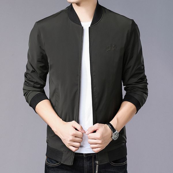 2020 spring autumn men's new korean casual jacket young and middle-aged handsome baseball suit fashionable breathable clothes, Black;brown
2020 spring autumn men's new korean casual jacket young and middle-aged handsome baseball suit fashionable breathable clothes, Black;brown