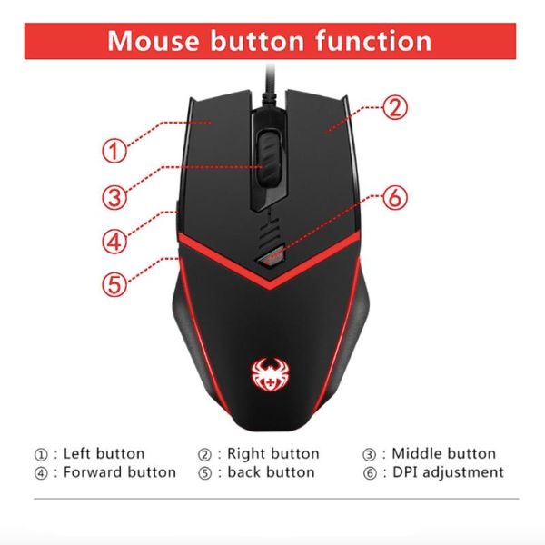 mice usb wired gaming mouse 6 buttons 3200dpi mute optical computer gamer silent click for pc lapgame
mice usb wired gaming mouse 6 buttons 3200dpi mute optical computer gamer silent click for pc lapgame