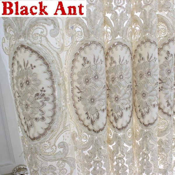 curtain & drapes luxurious jacquard velvet embroidery voile curtains euro pastoral style indoor decor villa bedroom french window sheer x747
curtain & drapes luxurious jacquard velvet embroidery voile curtains euro pastoral style indoor decor villa bedroom french window sheer x747