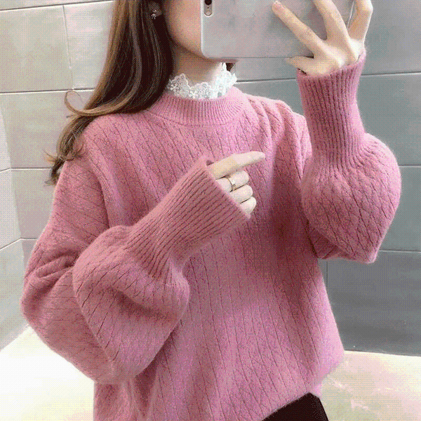 women's sweaters women sweater 2021 autumn and winter short loose fake two female knitted lace teenage girl korean style a46, White;black
women's sweaters women sweater 2021 autumn and winter short loose fake two female knitted lace teenage girl korean style a46, White;black