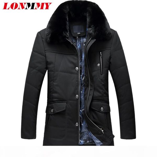 lonmmy 6xl 7xl зимняя куртка мужчины повседневная парки меховой воротник хлопчатобумажная одежда теплые мужские куртки и пальто длинного сти, Black
lonmmy 6xl 7xl зимняя куртка мужчины повседневная парки меховой воротник хлопчатобумажная одежда теплые мужские куртки и пальто длинного сти, Black