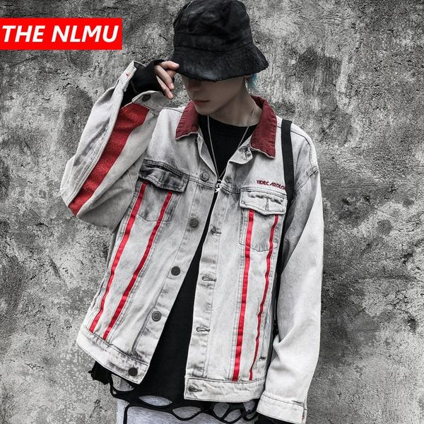 vintage denim jacket men retro striped patchwork hip hop jeans jackets letter streetwear fashion 2020 denim coats wg493, Black;brown
vintage denim jacket men retro striped patchwork hip hop jeans jackets letter streetwear fashion 2020 denim coats wg493, Black;brown
