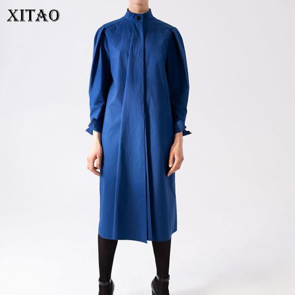 xitao patchwork wrinkle solid dress women 2020 winter casual fashion new style temperament all match stand collar dress zy2916, Black;gray
xitao patchwork wrinkle solid dress women 2020 winter casual fashion new style temperament all match stand collar dress zy2916, Black;gray