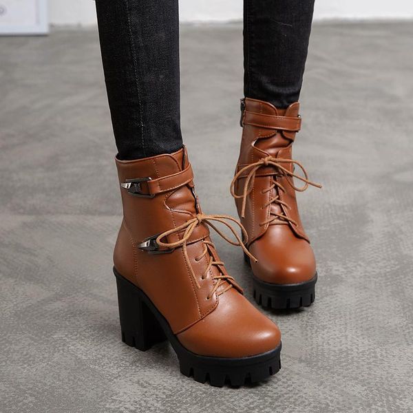 boots fashion woman lace autumn womens ladies chunky wedge platform black leather ankle punk goth arrival 2021 size 42
boots fashion woman lace autumn womens ladies chunky wedge platform black leather ankle punk goth arrival 2021 size 42