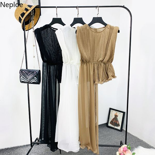 neploe summer 2020 new korean chiffon shirt women elegant long slim waist blusas pleated irregular lotus edge blouse t200321, White
neploe summer 2020 new korean chiffon shirt women elegant long slim waist blusas pleated irregular lotus edge blouse t200321, White