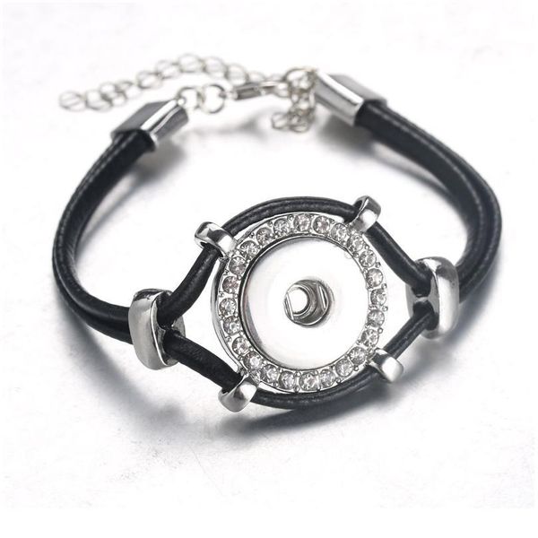 new arrival crystal metal leather snap bracelets bangles snap jewelry fit 18mm snap button bracelet for women bracel bbyryq, Golden;silver
new arrival crystal metal leather snap bracelets bangles snap jewelry fit 18mm snap button bracelet for women bracel bbyryq, Golden;silver