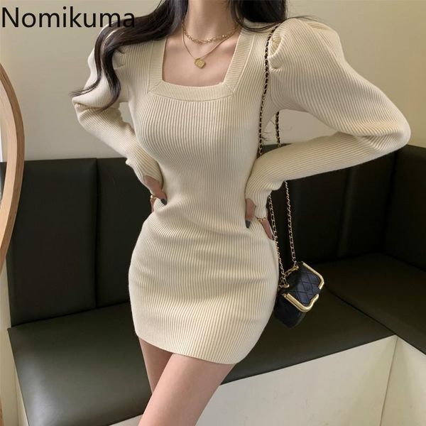 nomikuma vintage knitted dresses women autumn new vestidos femme slim waist temperament long sleeve basic mini dress 3d757, Black;gray
nomikuma vintage knitted dresses women autumn new vestidos femme slim waist temperament long sleeve basic mini dress 3d757, Black;gray