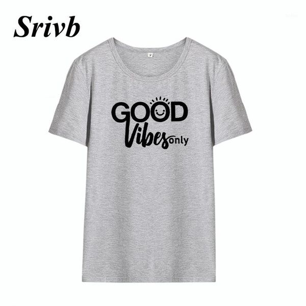 srivb good vibes only tshirt femme harajuku plus size funny letter short sleeve women tumblr new fashion o-neck women t-shirt1, White
srivb good vibes only tshirt femme harajuku plus size funny letter short sleeve women tumblr new fashion o-neck women t-shirt1, White