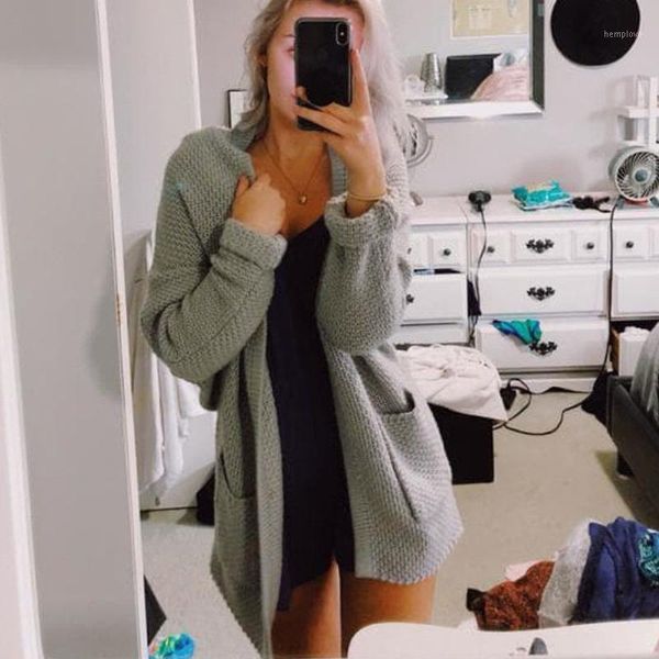 women coat knitted long sleeve cardigan casual loose coats outwear autumn winter women clothes knitwear 1, Black;brown
women coat knitted long sleeve cardigan casual loose coats outwear autumn winter women clothes knitwear 1, Black;brown