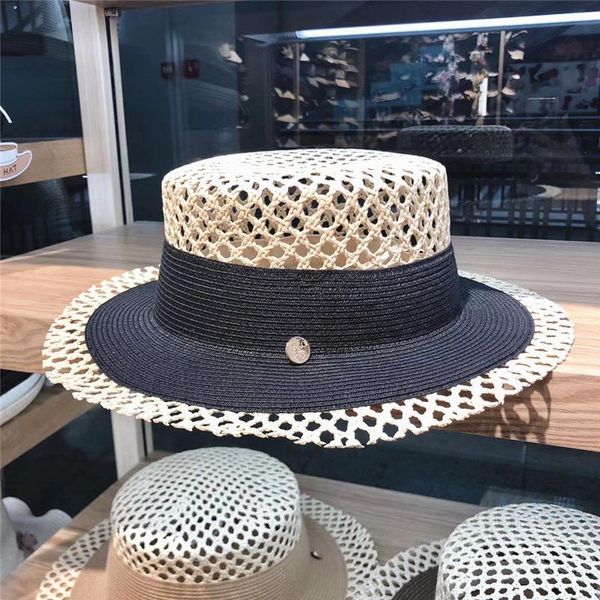 wide brim hats fashion natural straw for women girls hand-woven hollow-out sun flat beach hat, Blue;gray
wide brim hats fashion natural straw for women girls hand-woven hollow-out sun flat beach hat, Blue;gray