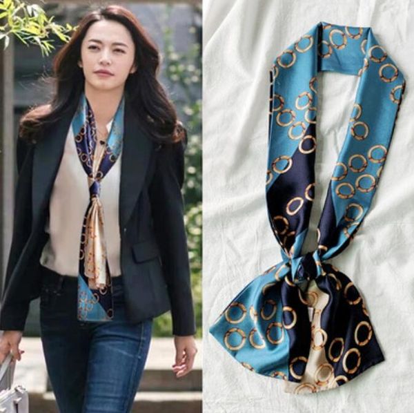 new web celebrity neck scarf pendant ornament necktie scarf necklace dress accessories pendant silk scarf hair accessories, Blue;gray
new web celebrity neck scarf pendant ornament necktie scarf necklace dress accessories pendant silk scarf hair accessories, Blue;gray