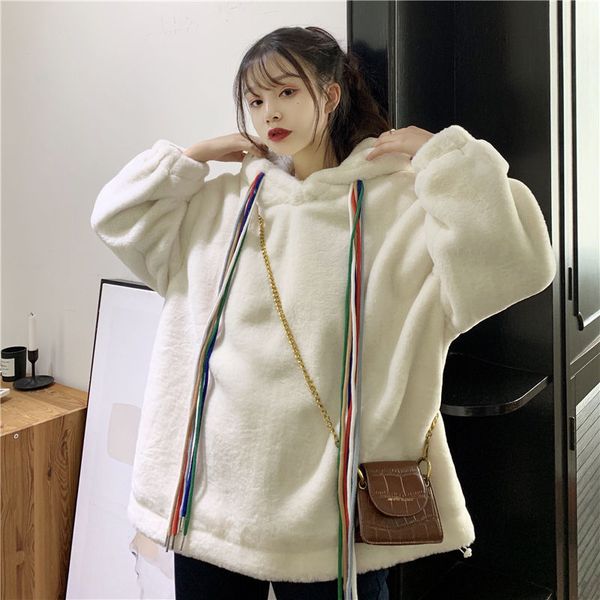 cashmere sweater thickened with for women sweet and loose bf slouchy style korean women's 2020 new y040, Black
cashmere sweater thickened with for women sweet and loose bf slouchy style korean women's 2020 new y040, Black