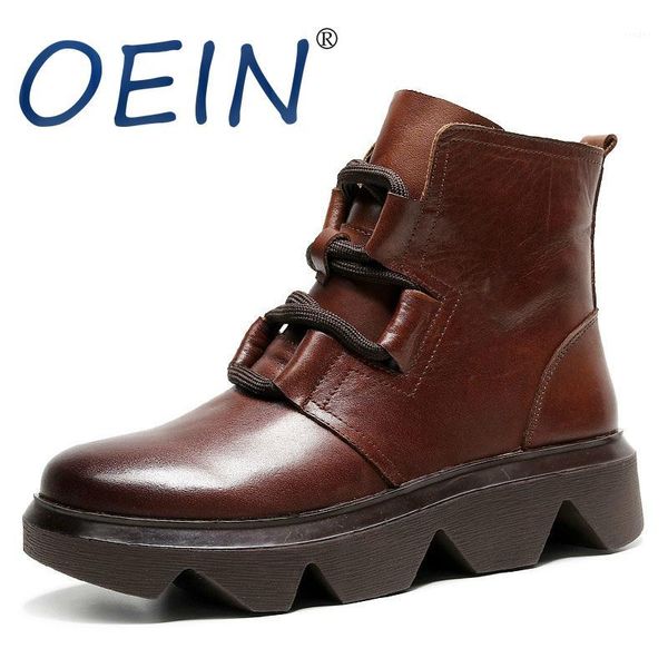 boots oein 2021 retro handmade women low wedge platform ankle genuine leather thick bottom casual short fashion1, Black
boots oein 2021 retro handmade women low wedge platform ankle genuine leather thick bottom casual short fashion1, Black