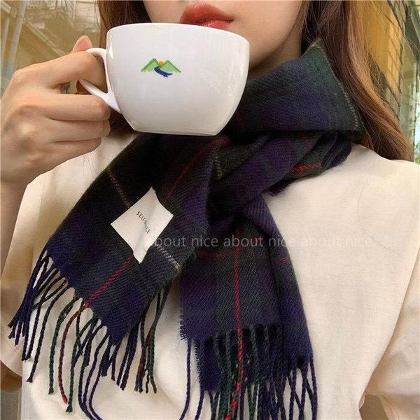 scarves winter of2021the korean version of cashmere plaid scarf for women,fashionable tassel thickened warm shawl dual-purpose, Blue;gray
scarves winter of2021the korean version of cashmere plaid scarf for women,fashionable tassel thickened warm shawl dual-purpose, Blue;gray