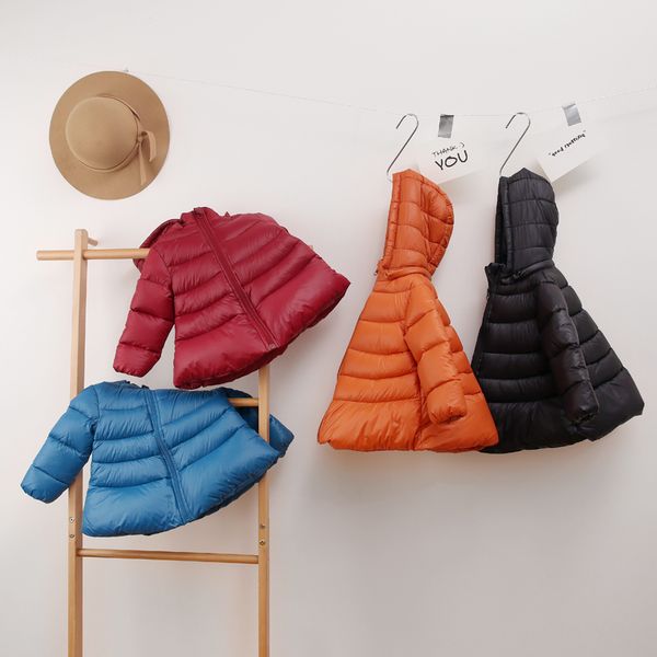 down jacket off season girls' short hooded korean version of children's thickened boys, Blue;gray
down jacket off season girls' short hooded korean version of children's thickened boys, Blue;gray