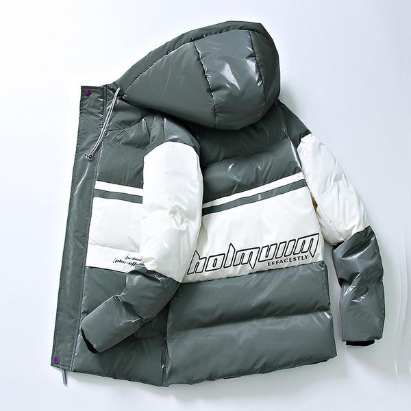 men's winter fleece down short jacket 2020 new trend handsome round neck thicke fashion coat male down jacket for men, Black
men's winter fleece down short jacket 2020 new trend handsome round neck thicke fashion coat male down jacket for men, Black