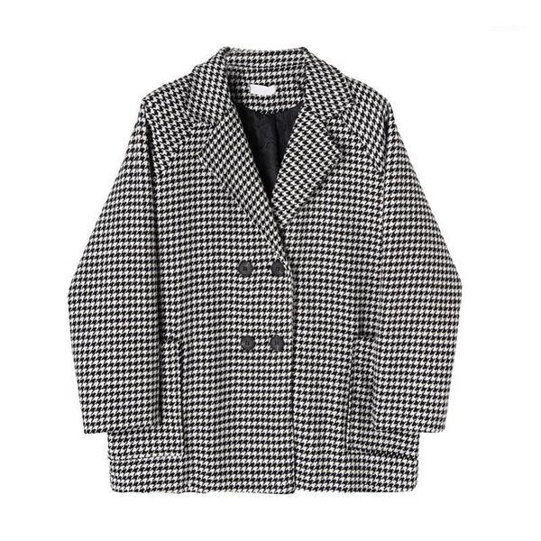 lauri laki new houndstooth blazer coat women plus size elegant vintage office ladies woolen formal blazer jacket autumn winter1, White;black
lauri laki new houndstooth blazer coat women plus size elegant vintage office ladies woolen formal blazer jacket autumn winter1, White;black