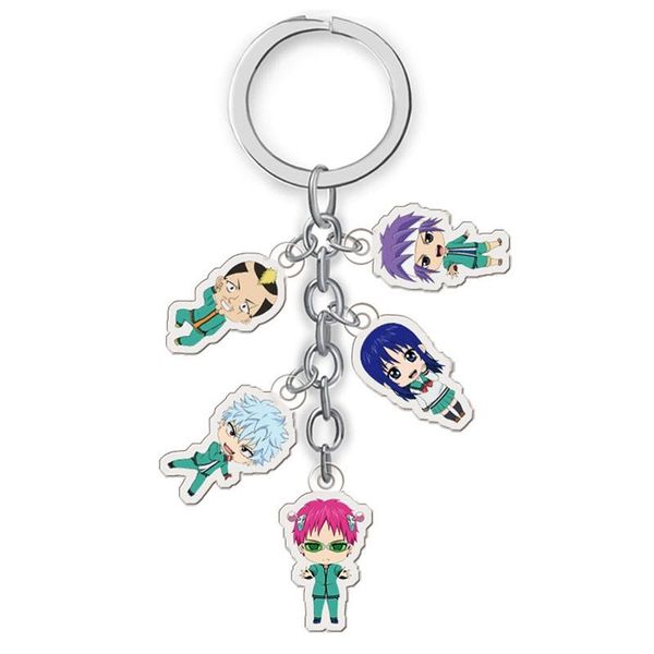 keychains anime figure the disastrous life of saiki kusuo key chains pendants charms keychian, Silver
keychains anime figure the disastrous life of saiki kusuo key chains pendants charms keychian, Silver