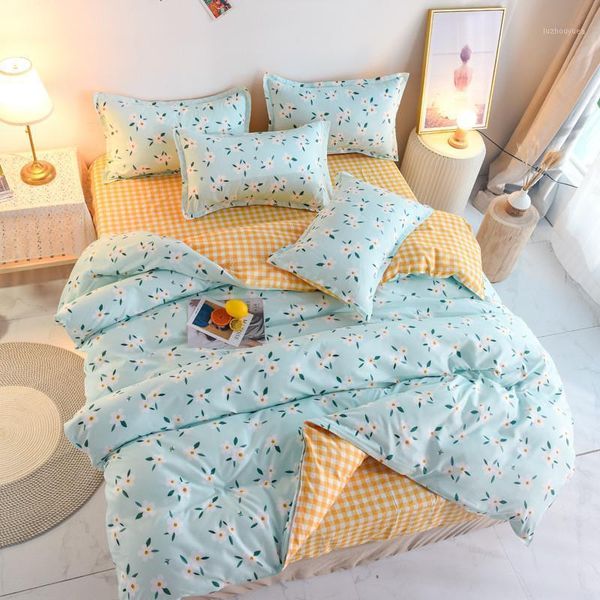 blue flower grid print girl boy kid bed cover set duvet cover child bed sheets and pillowcases comforter bedding set 610711
blue flower grid print girl boy kid bed cover set duvet cover child bed sheets and pillowcases comforter bedding set 610711