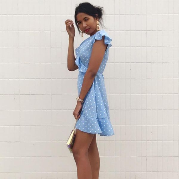 women's dress summer v neck dot slim waist a-line dress fashion butterfly sleeve elegant vintage mini dress feminina, Black;gray
women's dress summer v neck dot slim waist a-line dress fashion butterfly sleeve elegant vintage mini dress feminina, Black;gray
