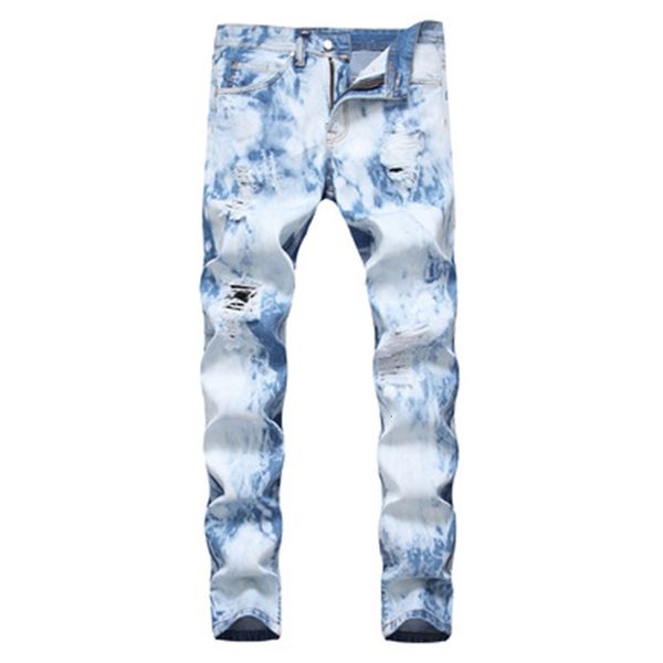 2021 new spring summer american trend motorcycle ripped jeans men's male stretch patch slim pants light-colored trousers s5be, Blue
2021 new spring summer american trend motorcycle ripped jeans men's male stretch patch slim pants light-colored trousers s5be, Blue