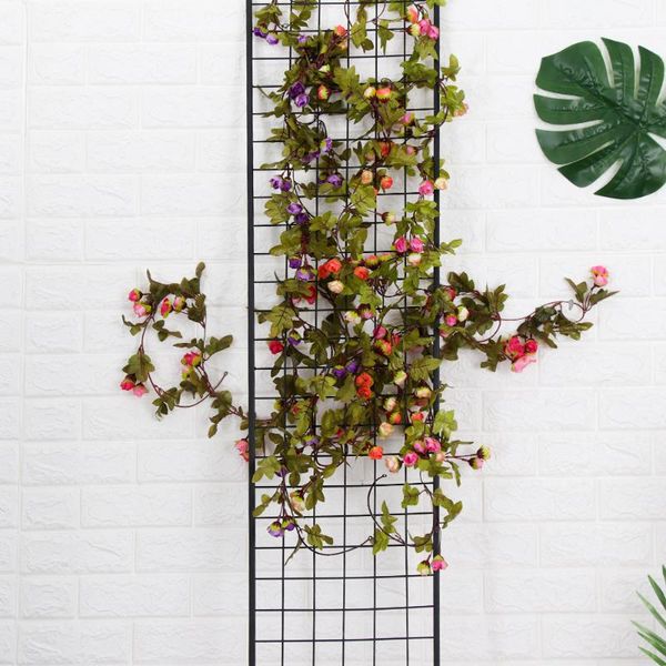 decorative flowers & wreaths 7ft artificial flower vine fake silk rose ivy for wedding decoration vines hanging garland home decor
decorative flowers & wreaths 7ft artificial flower vine fake silk rose ivy for wedding decoration vines hanging garland home decor