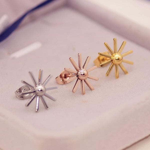 yunruo brand yellow rose silver color elegant sunflower stud earring for woman girl gift 316 l stainless steel fashion jewelry, Golden;silver
yunruo brand yellow rose silver color elegant sunflower stud earring for woman girl gift 316 l stainless steel fashion jewelry, Golden;silver