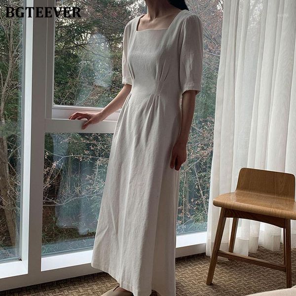casual dresses bgteever elegant half sleeve women dress chic square collar female white slim waist lace-up a-line long vestidos1, Black;gray
casual dresses bgteever elegant half sleeve women dress chic square collar female white slim waist lace-up a-line long vestidos1, Black;gray
