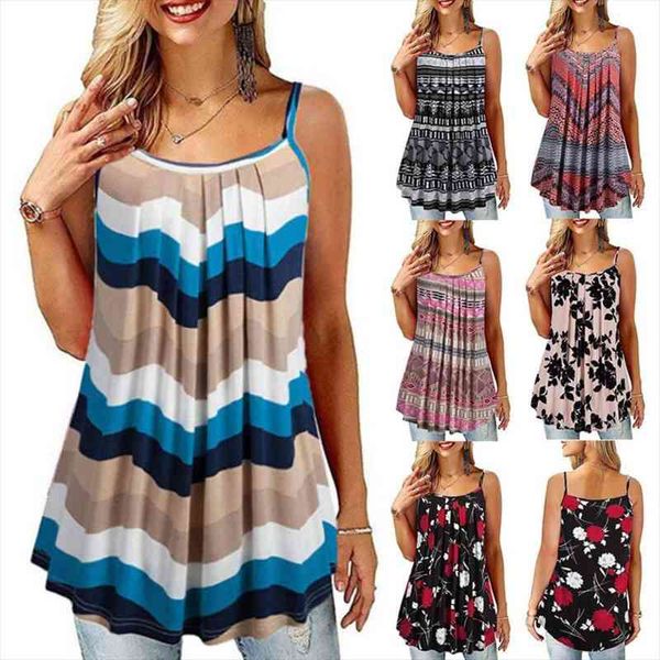 s-6xl womens t-shirts plus size female clothing fashion casual women print pleated oversized loose camisole tank, White
s-6xl womens t-shirts plus size female clothing fashion casual women print pleated oversized loose camisole tank, White