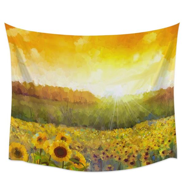 tapestries sunflower watercolor wall tapestry cover beach towel picnic yoga mat home decoration
tapestries sunflower watercolor wall tapestry cover beach towel picnic yoga mat home decoration