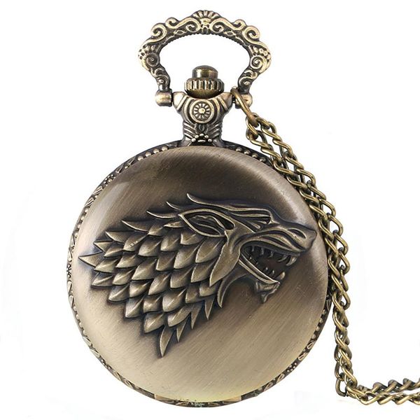 creative wild wolf retro bronze pocket watch men women fashion pendant awesome animal quartz clock with necklace chain gift q wmtfnd, Slivery;golden
creative wild wolf retro bronze pocket watch men women fashion pendant awesome animal quartz clock with necklace chain gift q wmtfnd, Slivery;golden