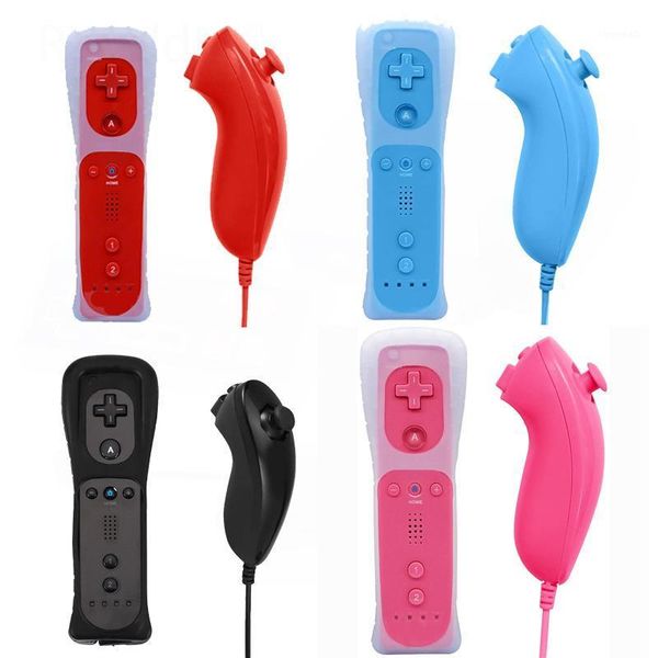 For Wii 2 in 1 Remote Gamepad Controller Without Motion Plus Bluetooth Wireless Remote Controle For Wii Nunchuck Joypad1
For Wii 2 in 1 Remote Gamepad Controller Without Motion Plus Bluetooth Wireless Remote Controle For Wii Nunchuck Joypad1