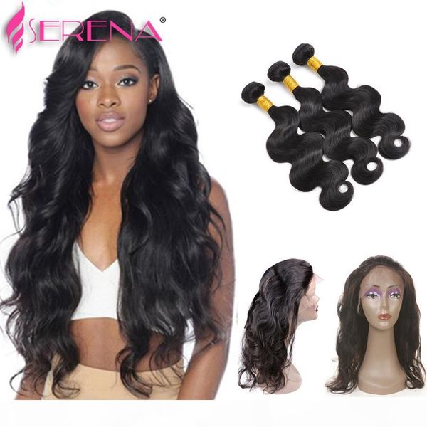 pre plucked 360 lace frontal with bundles brazilian body wave virgin hair 7a human hair wefts 360 lace band with baby hair wavy, Black;brown
pre plucked 360 lace frontal with bundles brazilian body wave virgin hair 7a human hair wefts 360 lace band with baby hair wavy, Black;brown