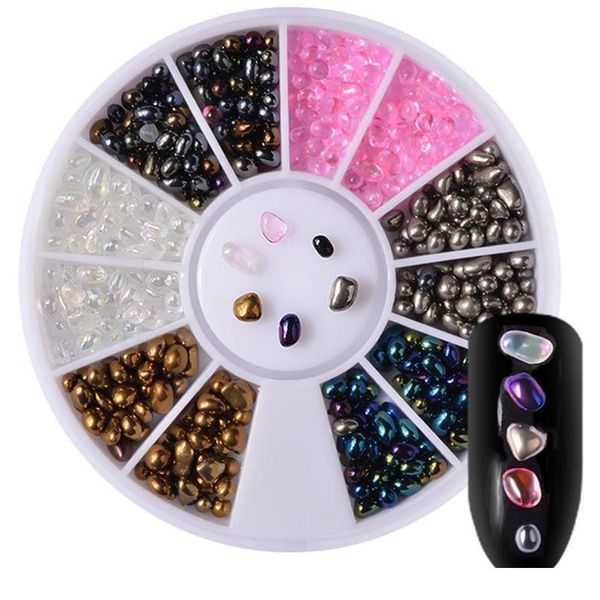 1 box mix size 3d diy ab colour irregular stone wheel nail stickers decoration glitter nail art jewelry make jllvbw, Silver;gold
1 box mix size 3d diy ab colour irregular stone wheel nail stickers decoration glitter nail art jewelry make jllvbw, Silver;gold