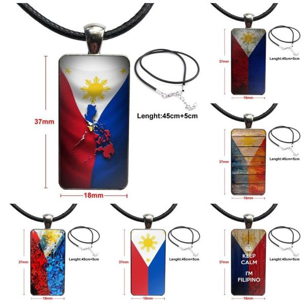 pendant necklaces philippines flag banner for men women vintage jewelry steel color glass cabochon choker long rectangle necklace, Silver
pendant necklaces philippines flag banner for men women vintage jewelry steel color glass cabochon choker long rectangle necklace, Silver