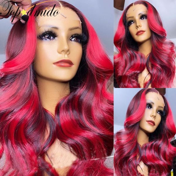 lace wigs dmido brazilian hair dark red ombre colored front human 13x6 body wave glueless wig with baby, Black;brown
lace wigs dmido brazilian hair dark red ombre colored front human 13x6 body wave glueless wig with baby, Black;brown