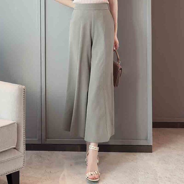 2021 new new women summer pants high waist pleated wide leg pants casual ladies length trousers print elastic waist pockets bk0g, Black;white
2021 new new women summer pants high waist pleated wide leg pants casual ladies length trousers print elastic waist pockets bk0g, Black;white