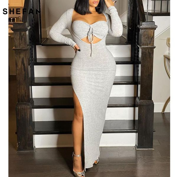 casual dresses shefan women holow out maxi long dress split drawstring bandage tube ruched strapless bodycon sleeve party, Black;gray
casual dresses shefan women holow out maxi long dress split drawstring bandage tube ruched strapless bodycon sleeve party, Black;gray