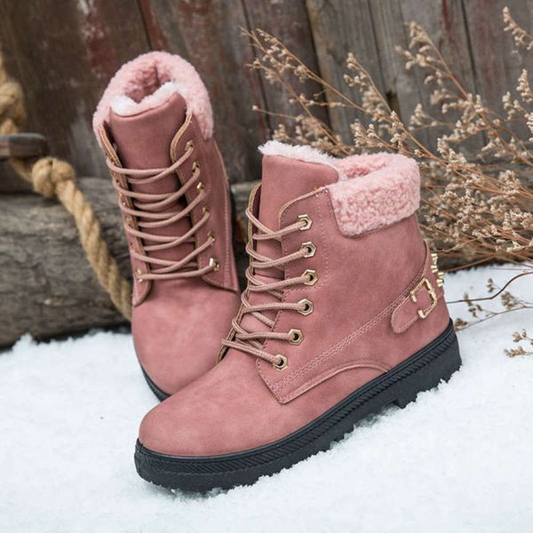 winter snow large women's college wind short boots warm plush rivet cotton shoes, White;red
winter snow large women's college wind short boots warm plush rivet cotton shoes, White;red