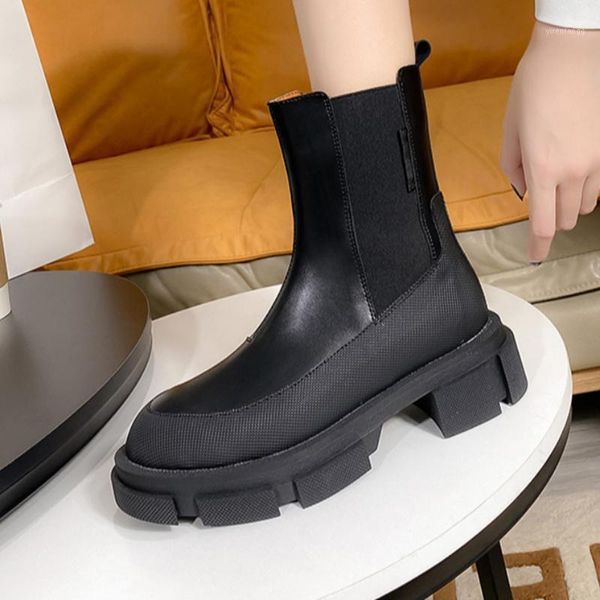 upscale patchwork motorcycle boots women creepers pu leather riding bottes platfrom shoes stretch fabric mid-calf botas mujer1, Black
upscale patchwork motorcycle boots women creepers pu leather riding bottes platfrom shoes stretch fabric mid-calf botas mujer1, Black
