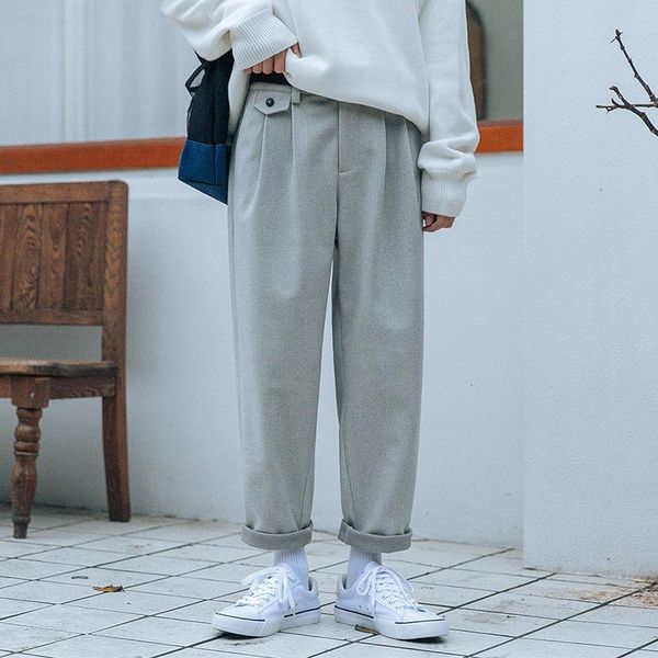 autumn winter wide-leg pants men's fashion retro casual pants men streetwear korean loose straight mens trousers m-xl, Black
autumn winter wide-leg pants men's fashion retro casual pants men streetwear korean loose straight mens trousers m-xl, Black
