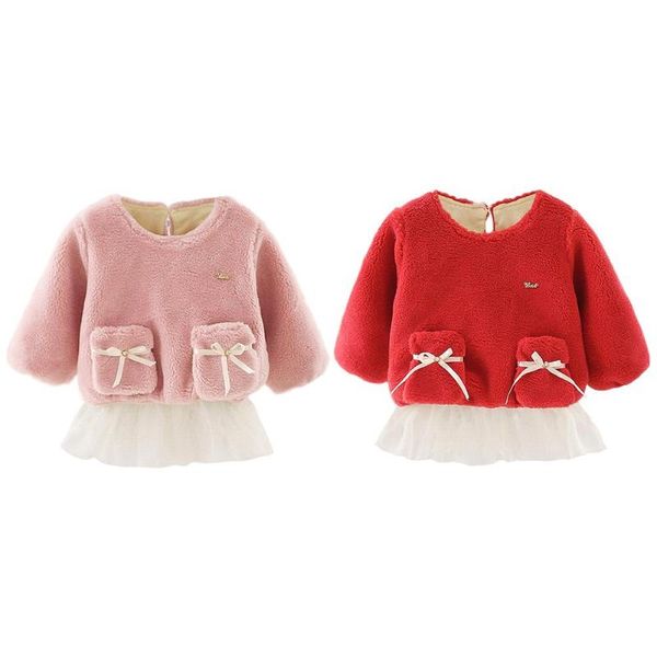 casual children dresses girl summer spring ruffles fleece doll collar cotton stitching clothes princess long sleeve retro dress, Red;yellow
casual children dresses girl summer spring ruffles fleece doll collar cotton stitching clothes princess long sleeve retro dress, Red;yellow