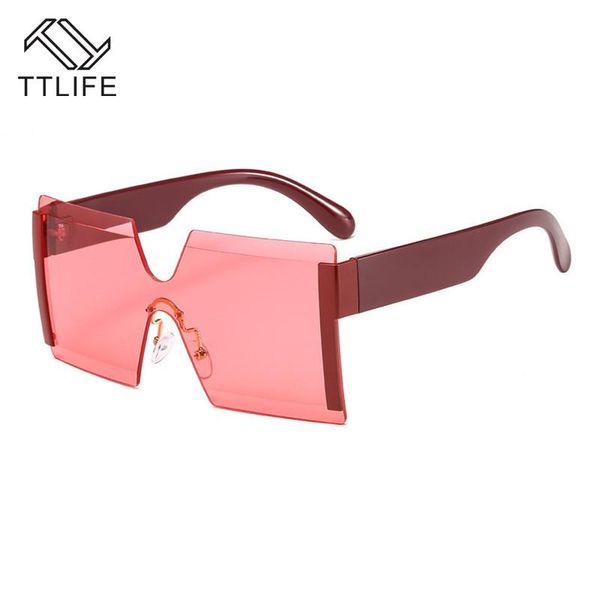 ttlife big square rimless sunglasses women colorful ocean sunglasses flat big sun glasses female eyewear gafas de sol, White;black
ttlife big square rimless sunglasses women colorful ocean sunglasses flat big sun glasses female eyewear gafas de sol, White;black