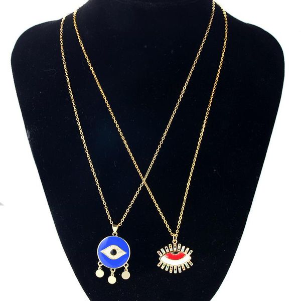 pendant necklaces eye heart red lips necklace gold cubic zirconia rhinestone blue fashion jewelry womens accessories, Silver
pendant necklaces eye heart red lips necklace gold cubic zirconia rhinestone blue fashion jewelry womens accessories, Silver