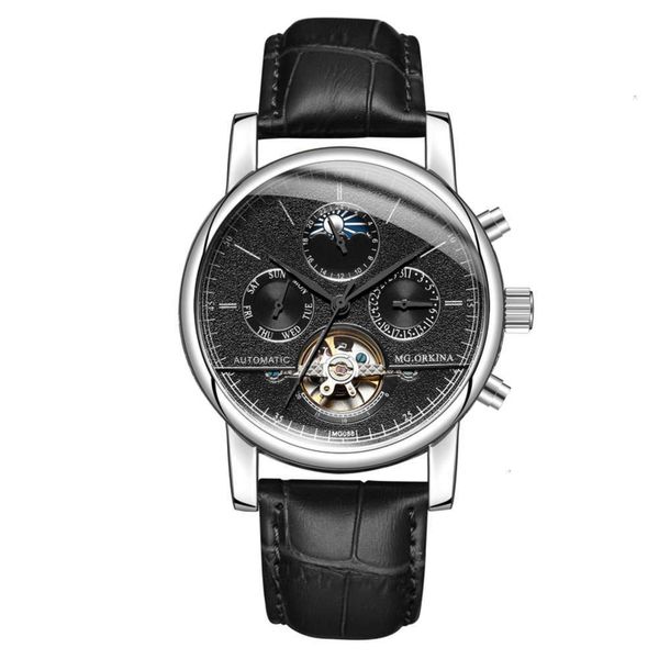 tourbillon fully multi-function ojina leather orkina automatic men's waterproof mechanical watch 20218eb2ztk5, Slivery;brown
tourbillon fully multi-function ojina leather orkina automatic men's waterproof mechanical watch 20218eb2ztk5, Slivery;brown