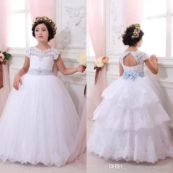 new first communion dresses for girls lace flower girl dresses open back white girls pageant dresses little girls evening gowns, White;blue
new first communion dresses for girls lace flower girl dresses open back white girls pageant dresses little girls evening gowns, White;blue